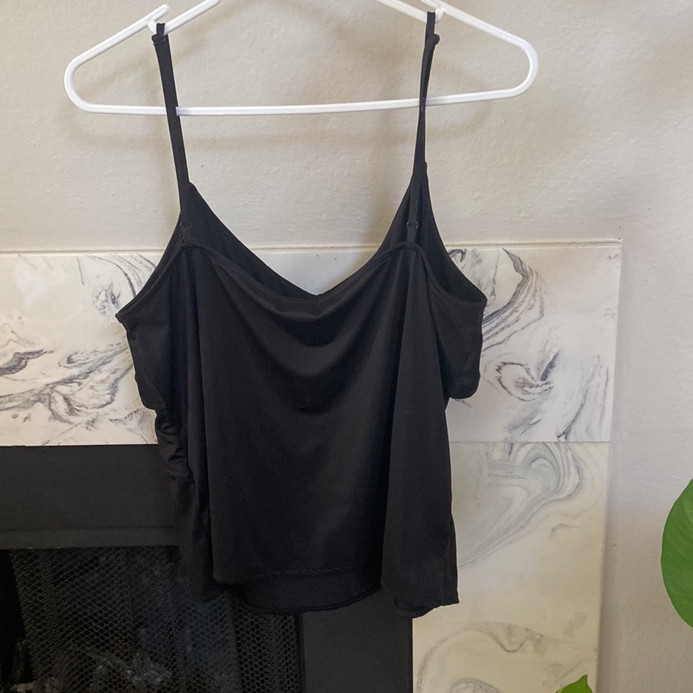 H&M Black Ruffle Tank - Picture 3 of 3